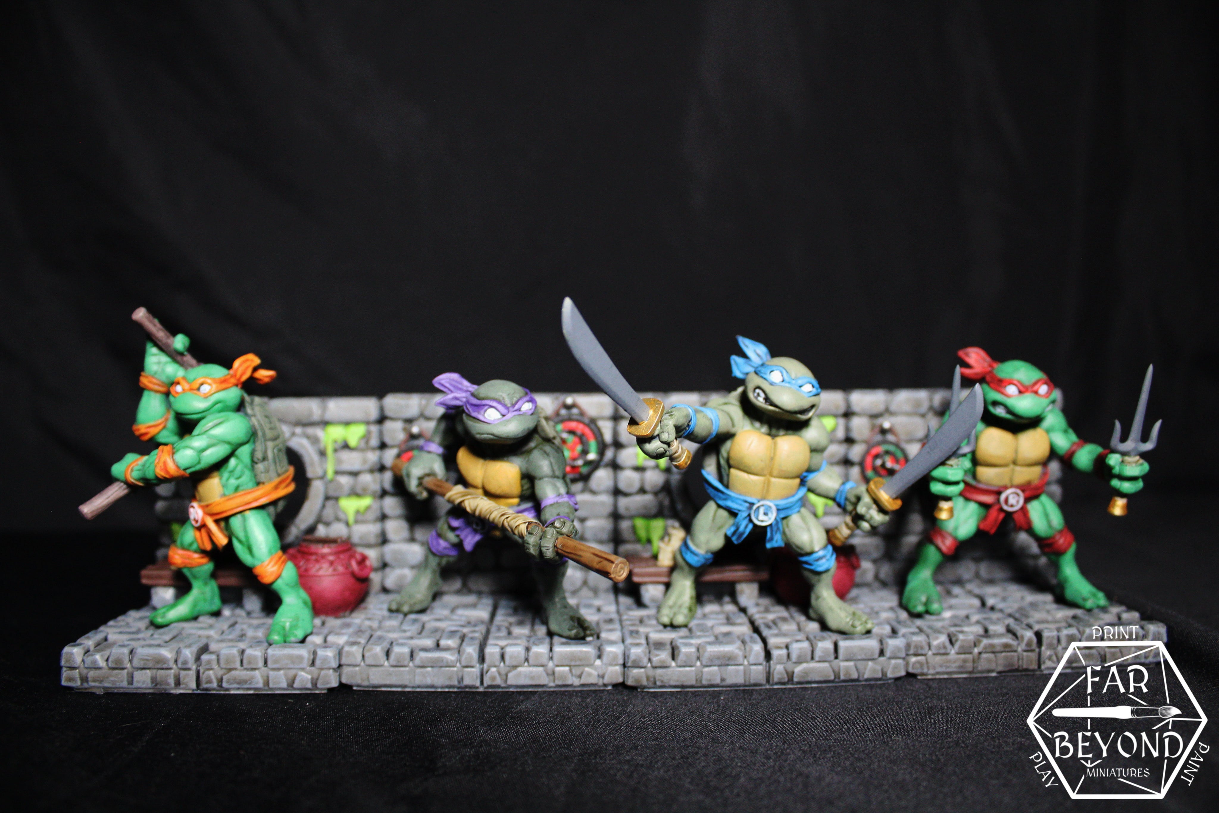 TMNT Display Set – Far Beyond Miniatures