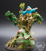 Dwarf Druid and Mossfang