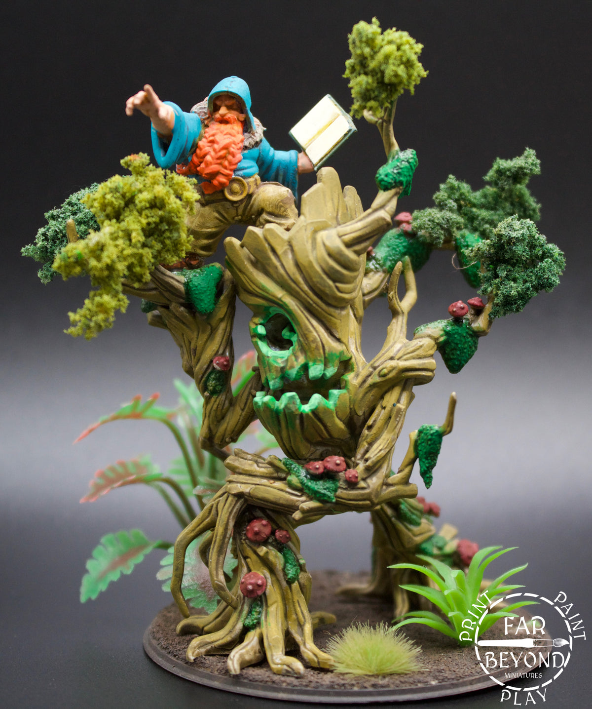 Dwarf Druid and Mossfang